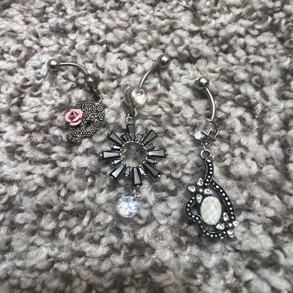 Body candy navel rings